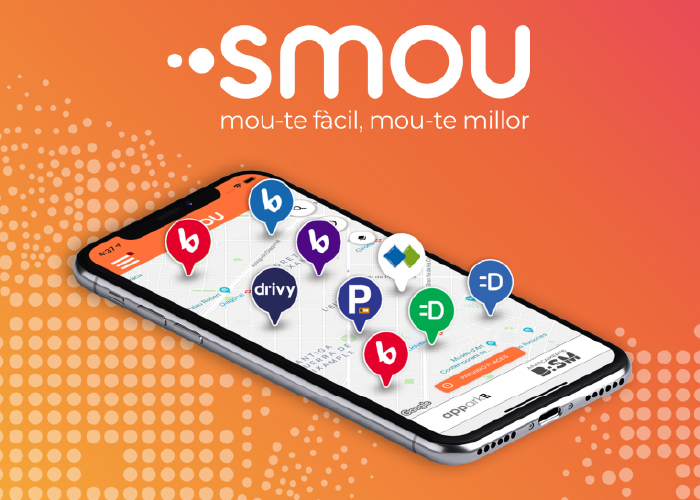 Neix smou, l’app de mobilitat de Barcelona 
