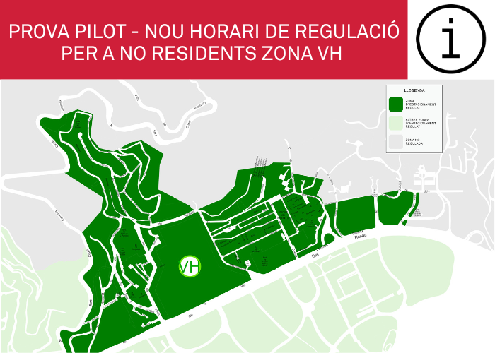 Nou horari de regulació  VH