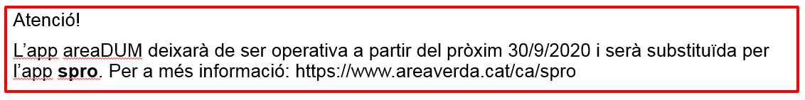 Avís final areaDUM