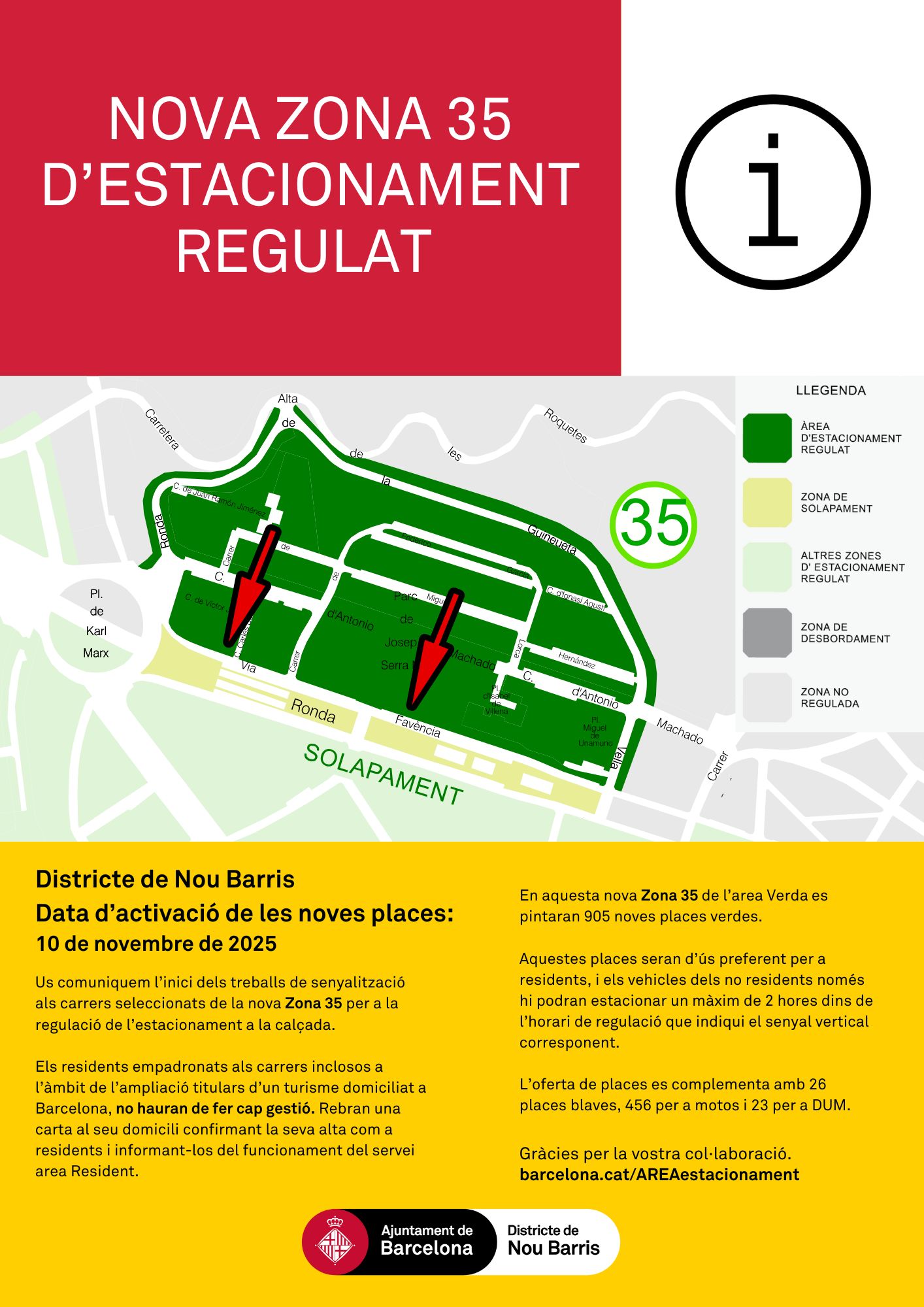 Cartell Zona 35 VF